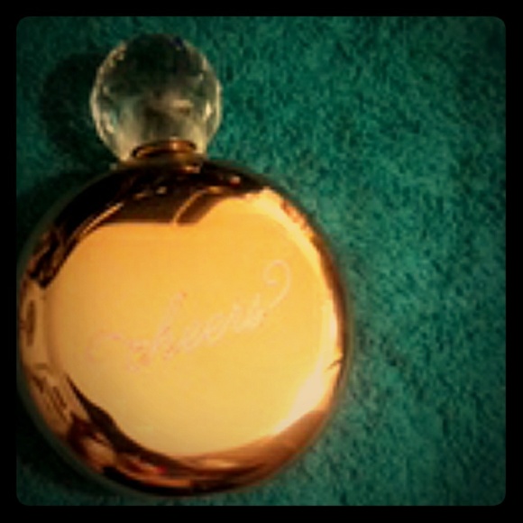 Cheers Metal Liquor Bottle - Picture 1 of 2